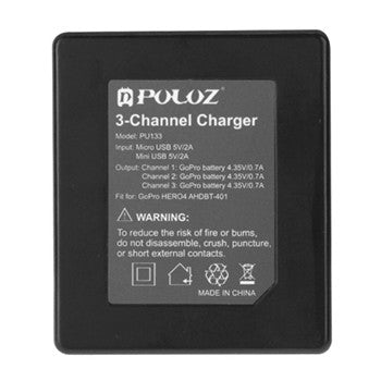 3 Channel Battery Charger