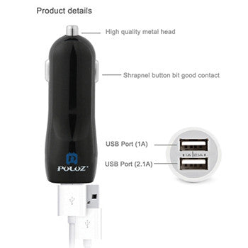 Dual USB Port Universal Car Charger